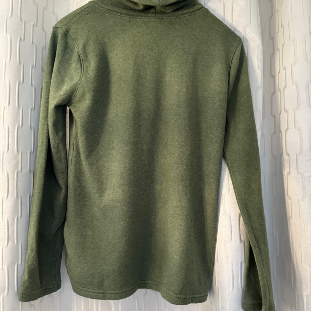 J Crew Green Turtleneck Sweatshirt/Sweater- Size XS - Picture 2 of 10